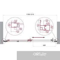 BelBagno LUCE-BF-1-120-C-ORO