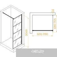 RGW WA-019B 351001970-84 (черный/прозрачное стекло)