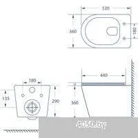 Lauter Longer 2110822 + 21901002 (кнопка круглая, черный/черный)