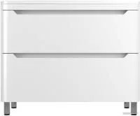 Style Line Тумба под умывальник Остин 90 2 ящика (напольная, белый)