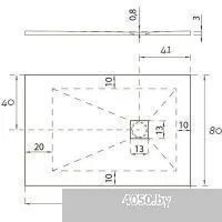 Aquanet Pleasure New 120x80 (черный)