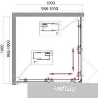 BelBagno UNO-195-A-2-100-C-NERO