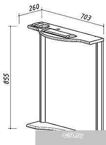 Belux Омега Зеркало [В70]
