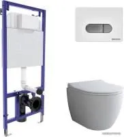 Унитаз Berges Wasserhaus Okus + Toma Slim SO + Novum525 + D7 043262