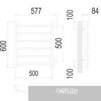 TERMINUS Классик П6 500x800 с полкой
