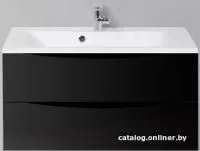 BelBagno Тумба под умывальник Marino-900-2C-SO-NL-P (nero laccato lucido)