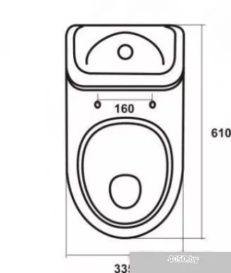Sanita Идеал WC.CC/Ideal/2-DM/WHT.G/S1