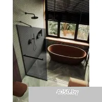 MaybahGlass 195x79 MGD-729-6у (графитовое стекло/черный)