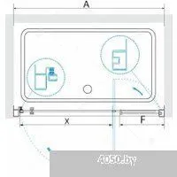 RGW PA-02-B 41080209-14 90 (черный/прозрачное стекло)