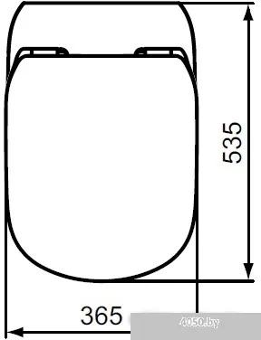 Унитаз Ideal Standard Tesi AquaBlade T008201+T352701+T356801