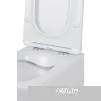 Roxen Boro в комплекте с инсталляцией StounFix Dual Fresh 6 в 1 966110 (кнопка: серый бетон)