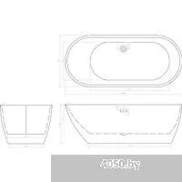 Cerutti Spa Como 160 CT9901 1600x750x560