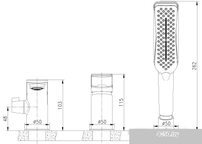 Смеситель Lemark Allegro LM5945CW