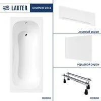 Lauter Sophia 140х70 21205140 (с ножками, лицевым и торцевым экраном)