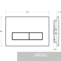 Cezares SLIDER-BTN-BL (белый глянец)