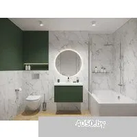 Cersanit Brasko Slim 64824 + Aqua Prime М 50 68179 с кнопкой Twins 63525 (кнопка черный матовый)