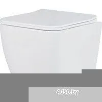 Roxen Cube в комплекте с инсталляцией Asten Readle Zentralmodul AR0601-135W с белой кнопкой