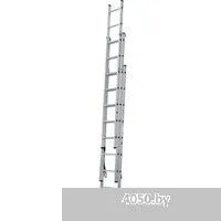 Новая высота NV 123 алюминиевая трёхсекционная 3x9 ступеней