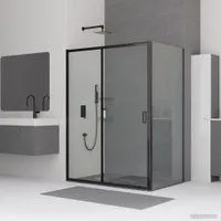 RGW CL-48B (CL-14B + Z-050-1B) 32094805-014 150x100 (черный/прозрачное стекло)