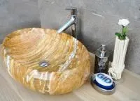 Умывальник Gid MNC164 (белый/оранжевый)