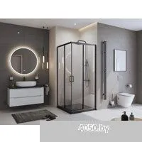 BelBagno TRAY-MR-UNO-A-90-35-NERO-NO