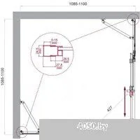 BelBagno LUCE-A-22-80+30-C-Cr