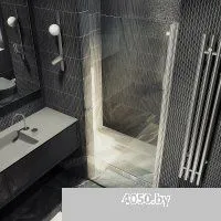 MaybahGlass 198x80 MGD-803-5 (прозрачное стекло/хром матовый)