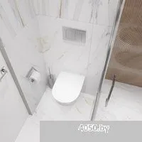 Lauter Sulzdorf с микролифтом и кнопкой смыва 219703HD (белый/сатин)