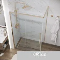 Grossman Galaxy 140x90x195 120.K33.01.1490.32.00 (золото сатин/стекло прозрачное)