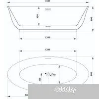 Cerutti Spa Greta170 СТ10516 1700x800x600