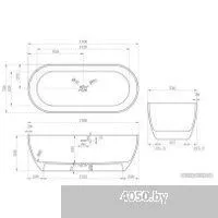 Abber Stein 170x75 AS9613-1.7