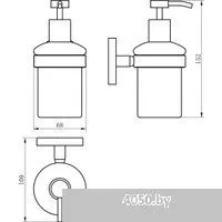 Wellsee Finishing Touch 182514000 с держателем (розовое золото)