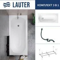 Lauter Haven 160 /21202006 (с каркасом и сифоном 21Y31000 хром)