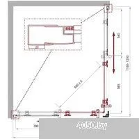 BelBagno UNO-195-AH-2-120/90-P-NERO