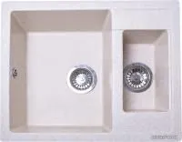 Кухонная мойка GranAlliance G-52 (бежевый, без сифона)