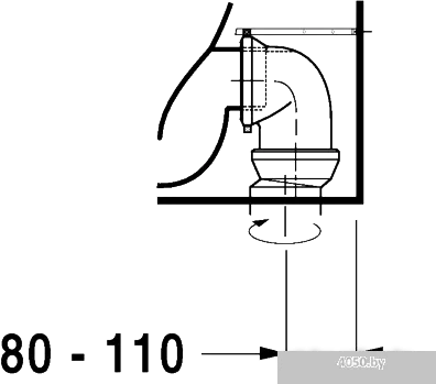 Унитаз Duravit Darling New (213909)