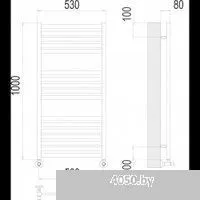 TERMINUS Тоскана П17 500x1000 (хром)