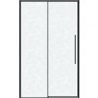 Grossman Galaxy 80x195 1/2.K33.01.80L.21.02 (черный матовый/стекло шиншилла)