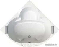 Ванна Radomir Сорренто 3 130x130 1-01-3-0-9-039К (золотистый слив)