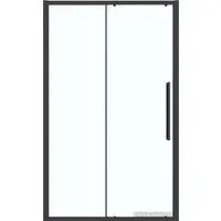 Grossman Cosmo 100x195 100.K33.02.100.21.00 (черный матовый/стекло прозрачное)