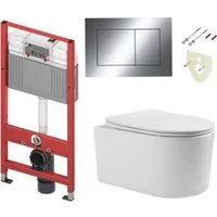 Grado GD-W204T + TECE Kit 9400412 (с кнопкой смыва)