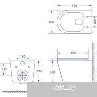 Lauter Longer 2110822 + 21901002 (кнопка узкая, черный/черный)
