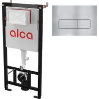 Alcaplast Alca AM101/1120 + кнопка Moon (alunox-мат)