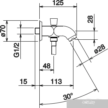 Излив La Torre Konvex 17144 R