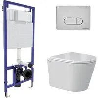 Berges Wasserhaus Vita Rimless 043375 (с сиденьем)