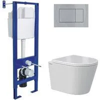 Berges Wasserhaus Vita Rimless 043384 (с сиденьем)