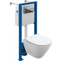 Cersanit City Smart CO DPL EO Slim (с кнопкой Corner 64108 хром глянцевый)