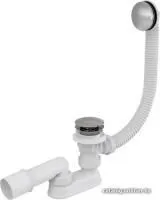 Сифон для ванны click/clack металл, Alcaplast