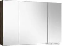 Belux Шкаф с зеркалом Стокгольм ВШ 100 (194, орех карини натуральный)