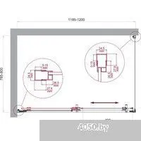 BelBagno LUCE-AH-1-120/80-C-Cr